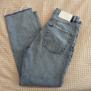 Gently used Zara cropped jeans
